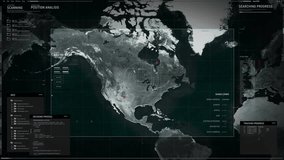 Scanning the world using the latest spying technology. Position analysis. Special forces are looking to find human traffickers. The group of people was identified in Cape Town, South Africa. Interface - Powered by Shutterstock - Get 15% off with code: PIKWIZARD15