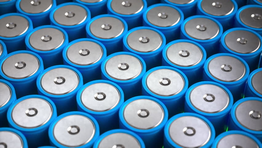 Electric Vehicle Battery Manufacturing: Cg Render of modern EV Battery Pack manufacturing, Lithium-Ion Supply, Clean Energy Storage, Solid State battery, 4680,
4K Animation Royalty-Free Stock Footage #1104248007