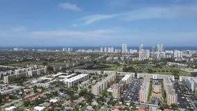 Miami Aereal Views, Drone Views From Above