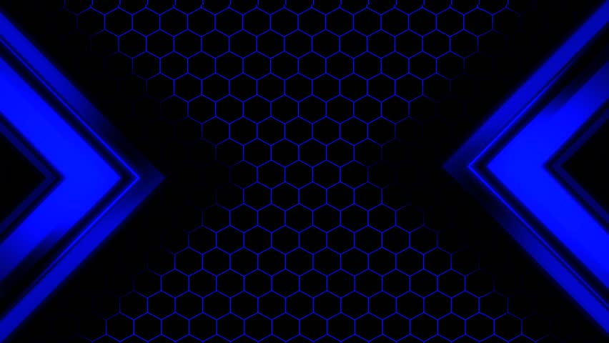 Blue Neon arrows - metal design texture background pattern abstract wallpaper live performance concert disco element computer graphic design LED WALL stage technology abstract seamless background 4k | Shutterstock HD Video #1104280319