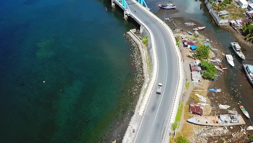Tahuna, the city in Sangihe Island, North Sulawesi Province, Indonesia situated in the South China Sea. The islands categorized as remote and outer island. 