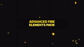 Advanced Fire Elements 01 is a stunning dynamic pack that consists of 22 combined fire elements and 73 simple fire item. Full HD resolution and alpha channel included.