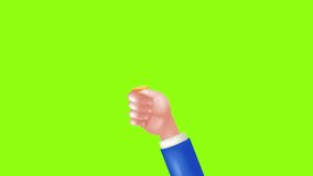 Businessman's hand tossing gold dollar coin repeatedly. 3d vector illustration - Powered by Shutterstock - Get 15% off with code: PIKWIZARD15