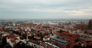This video shows the drone footage of life in Gdansk a Polish city . It also shows architecture and aerial view of Gdansk.