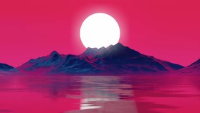 80s retro futuristic background 3D Rendering - Powered by Shutterstock - Get 15% off with code: PIKWIZARD15