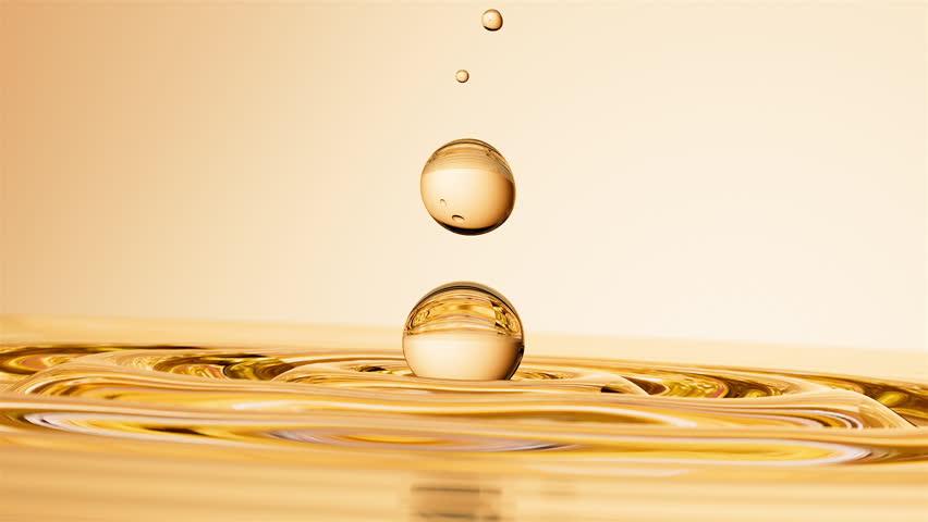 Gold, water oil, extraction, ingredient, essential oil, transparent, essence ball, molecule, liquid | Shutterstock HD Video #1104414239