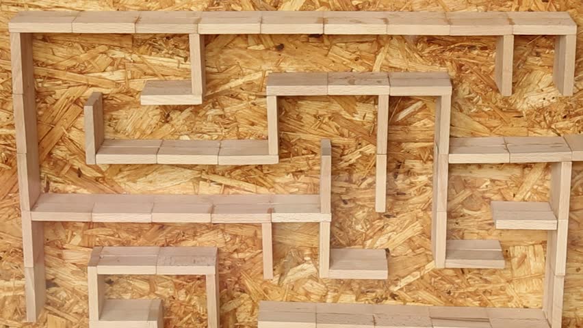 The hamster deftly walks through the maze, along its corridors. The pet is being tested. A hamster under surveillance is a path through confusing corridors.