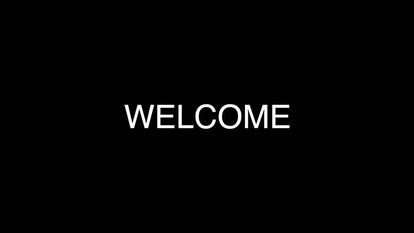 Animated welcome intro sliding opening video | Shutterstock HD Video #1104457725