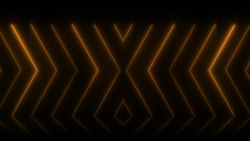 Orange 4K CREATIVE Neon arrows design texture pattern abstract wallpaper live performance concert disco element computer graphic design LED WALL stage technology abstract seamless background Royalty-Free Stock Footage #1104469527