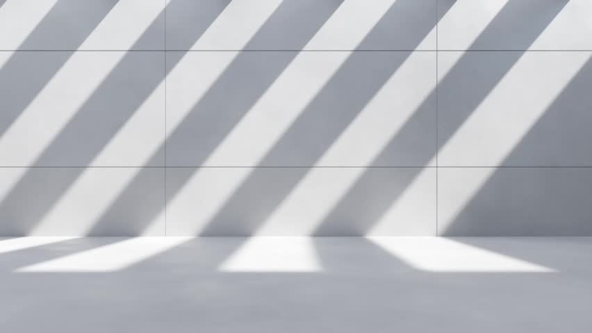 3d rendering of abstract concrete wall structure with shadow. Royalty-Free Stock Footage #1104473777