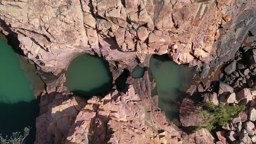 Butterfly Gorge National Park, Douglas Daly, Northern Territory, Australia 4K Aerial Drone