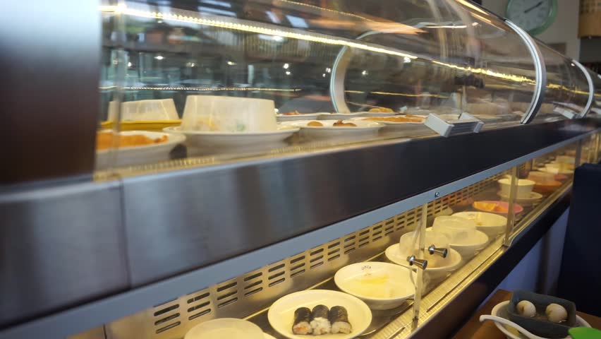 Buffet food rides FULL HD | Shutterstock HD Video #1104501315