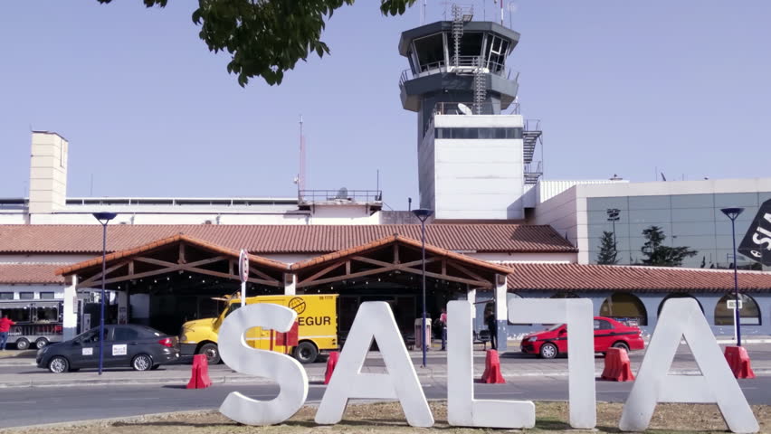 Martin Miguel de Güemes International Airport in Salta, Capital of Salta Province, Argentina.  