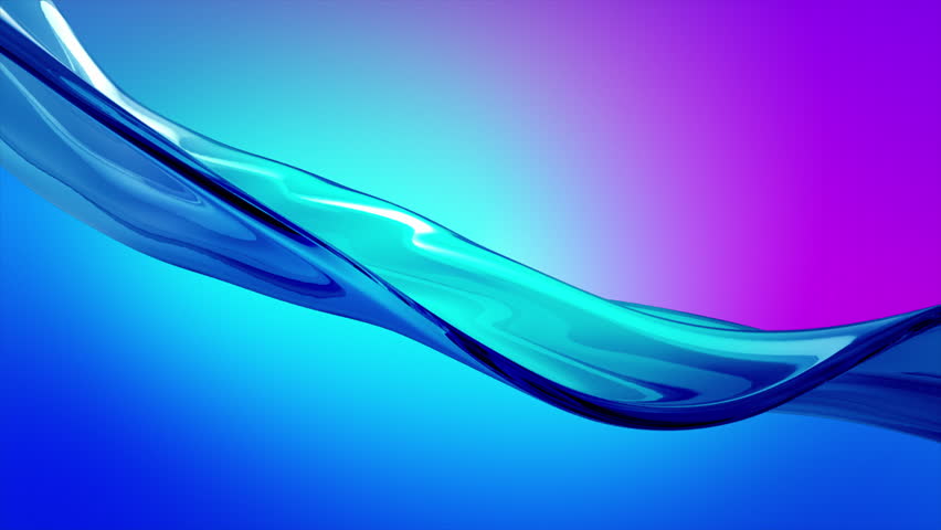 3D abstract background. Trendy Colorful Fluid Abstraction seamless loop. Stylish Wavy Color Background in 4K. Concept Flowing Liquid Pattern. Perfcet for screensaver. Amazing Smooth  Gradient Texture.
