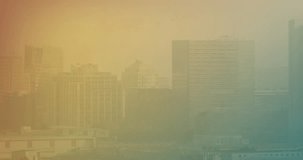 Animation of multiple graphs with changing numbers over modern buildings against sky. Digital composite, multiple exposure, report, business, growth and architecture concept. - Powered by Shutterstock - Get 15% off with code: PIKWIZARD15