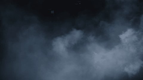 Immersive mesmerising spooky Halloween smoke cloud VFX insert element in 4k slow-motion. A captivating, ethereal swirling, mysterious atmosphere, cloudy mist fog.  : vidéo de stock