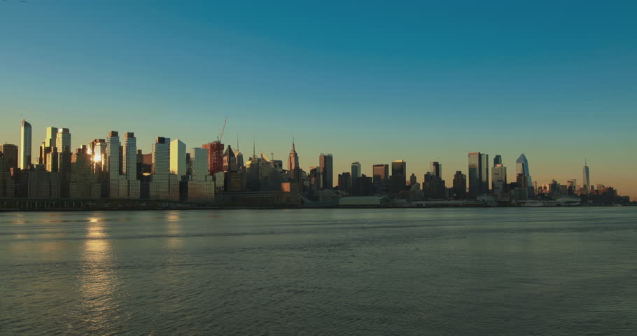 Manhattan Morning in New York City Royalty-Free Stock Footage #1104644709