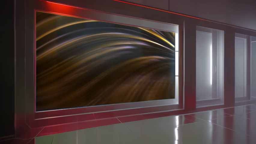 Immersive Broadcasting Innovation - 3D Virtual TV Studio Set for Engaging Content