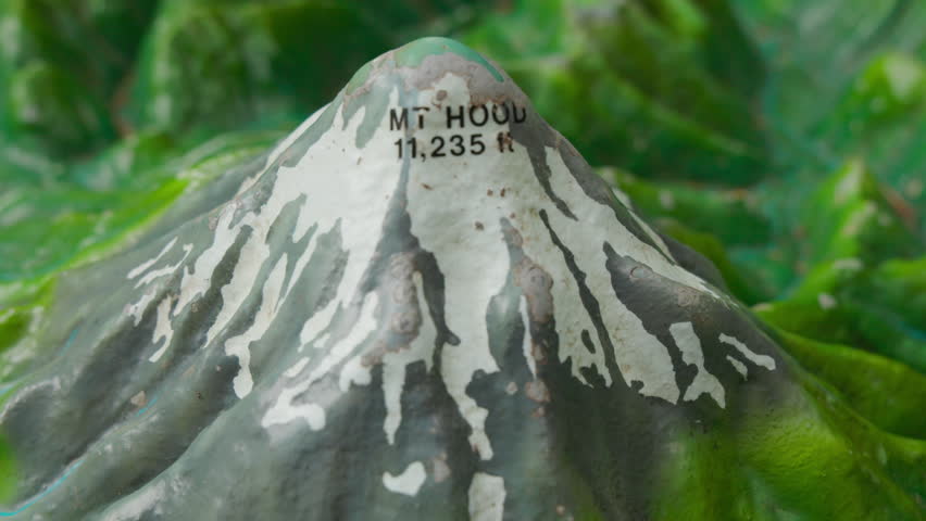 Mt. Hood Oregon miniature model