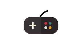gamepad Icon of nice animated for your videos easy to use with Transparent Background  - Powered by Shutterstock - Get 15% off with code: PIKWIZARD15