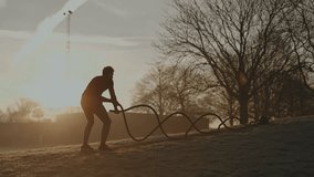 Morning Training Of Young Athlete In Park. - Powered by Shutterstock - Get 15% off with code: PIKWIZARD15