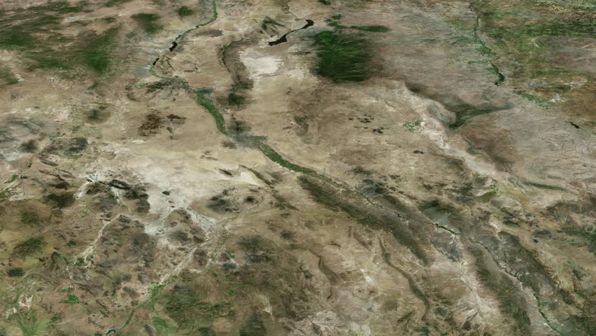 
El Paso City On World Map