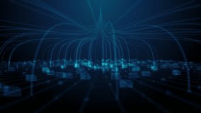 Big data cloud computing internet of things network communication, Conceptual 3D render - Powered by Shutterstock - Get 15% off with code: PIKWIZARD15