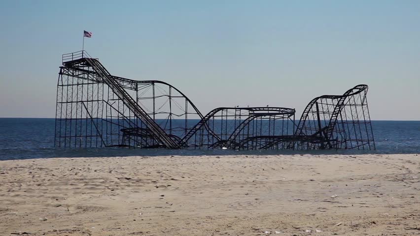 Roller Coaster In The Water