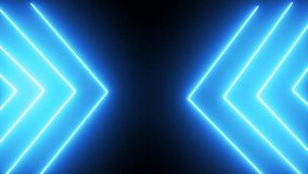 Flying through glowing rotating neon, Glowing Neon Lights,glowing in ultraviolet light, Abstract background with circle shapes neon light animation. - Powered by Shutterstock - Get 15% off with code: PIKWIZARD15