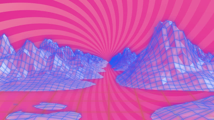 Animation of computing data processing over metaverse and pink stripes. Global connections, computing and data processing concept digitally generated video. | Shutterstock HD Video #1104815489