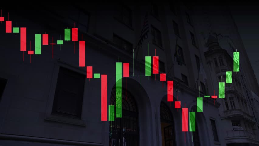 Brazilian stock exchange in São Paulo Trading B3
