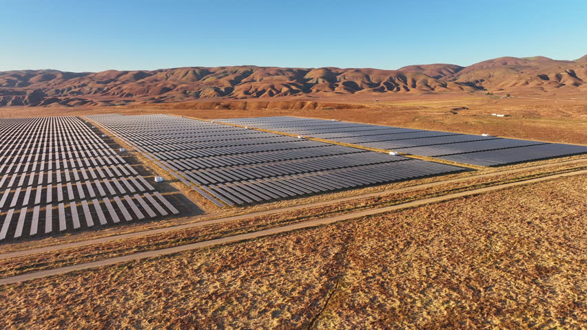Renewable Energy Solar Farm San Luis Obispo California