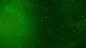 Abstract sustainable resources and green algae particle loop background. Concept 3D animation copy space and showcase backdrop for biomass energy. Gentle shimmering seamless slow motion backplate. - Powered by Shutterstock - Get 15% off with code: PIKWIZARD15