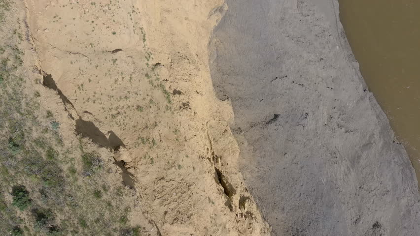 Geology along the Missouri river in Montana