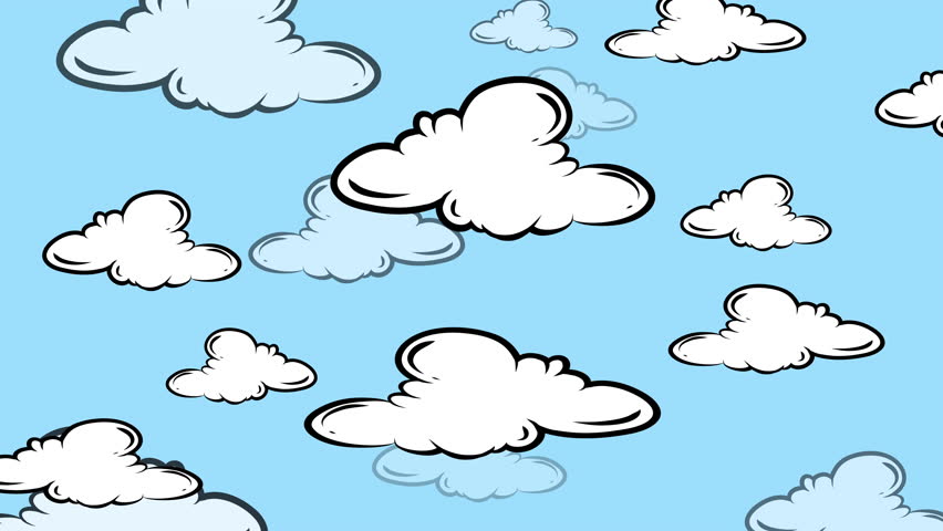 animated clouds background