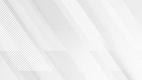 4k light grey silver background with animated abstract white square shape. Abstract striped dynamic sport concept. Seamless looping video template. Business winter sale backdrop. Geometric line banner - Powered by Shutterstock - Get 15% off with code: PIKWIZARD15