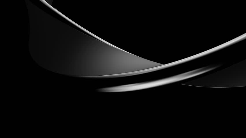 3d Abstract black background looping Animation