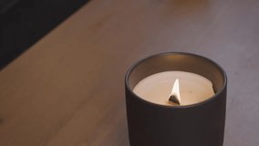 White Candle Flame Flickering 4K - Powered by Shutterstock - Get 15% off with code: PIKWIZARD15
