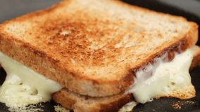Cooking cheese sandwich, close up - Powered by Shutterstock - Get 15% off with code: PIKWIZARD15