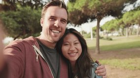 Close-up of couple in love taking selfie - Powered by Shutterstock - Get 15% off with code: PIKWIZARD15