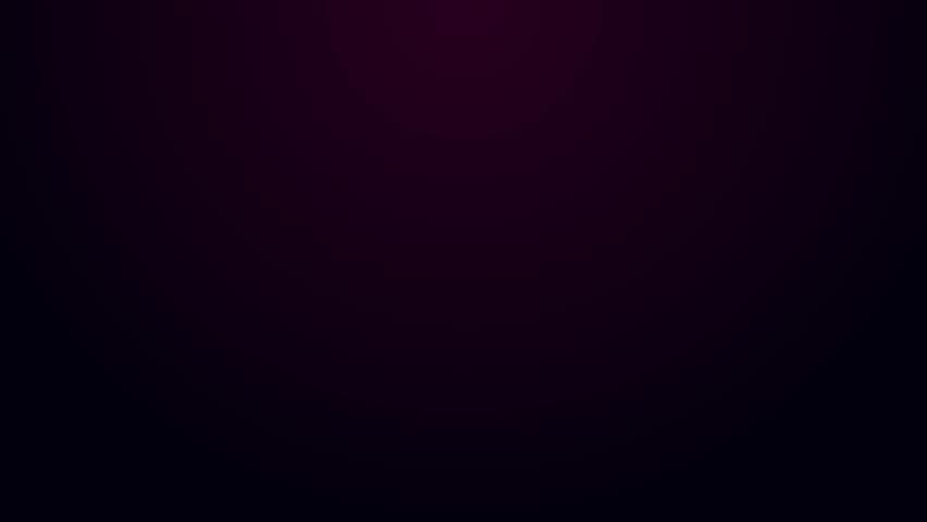 Glowing neon line Slingshot icon isolated on black background. 4K Video motion graphic animation.