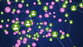 Global online shopping. Worldwide purchasing business concept background - Powered by Shutterstock - Get 15% off with code: PIKWIZARD15