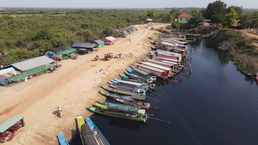 Black port because of the pollution link to Tonlé Sap