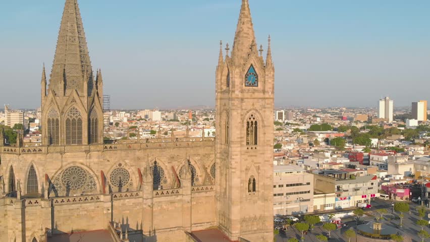 The Old Church on Guadalajara Jalisco Mexico, NeoClasic Architecture 