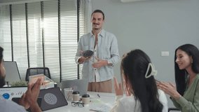 A diverse group of coworkers brings their ideas to life in a captivating 3D model, A small startup team presents new technology through the 3D model, and architecture team represents the 3D architect - Powered by Shutterstock - Get 15% off with code: PIKWIZARD15