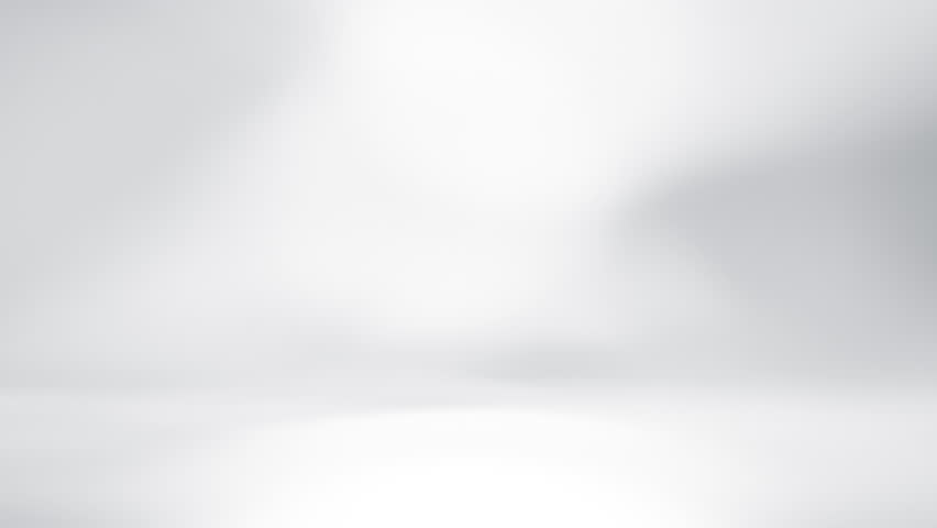 White 3d studio abstract background. Clean and bright space with lights motion. Shiny footage with copy space for business presentation. Seamless loop. Royalty-Free Stock Footage #1104953805
