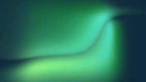 4k animated video with green texture curved lines. Background for web. Abstract green, blue and turquoise gradient. Green neon turquoise presentation background. 