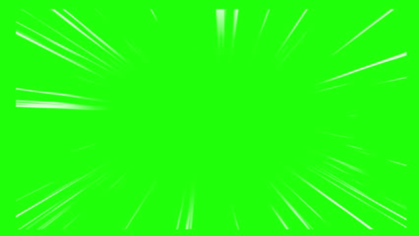 Abstract comic book explosion radial line vidio on green screen, Lightning beam burst light. Vector illustration of super hero design, Manga frame speed line. Anime effects Royalty-Free Stock Footage #1104959889