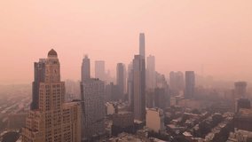 Brooklyn and New York City has the worst air quality in the world as smoke from Canadian wildfire rolls in! 