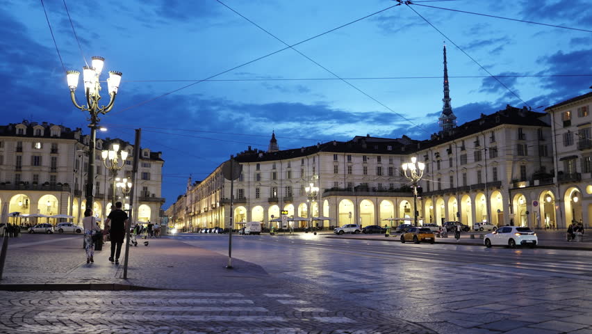 Turin, Piedmont, Italy - Views of the historic city centre